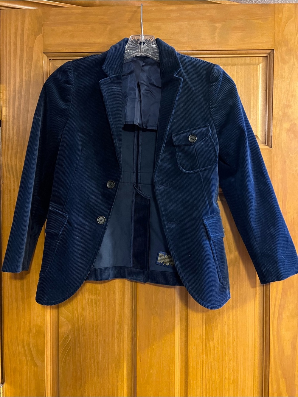 Kids Polo Ralph Lauren Navy Corduroy Blazer